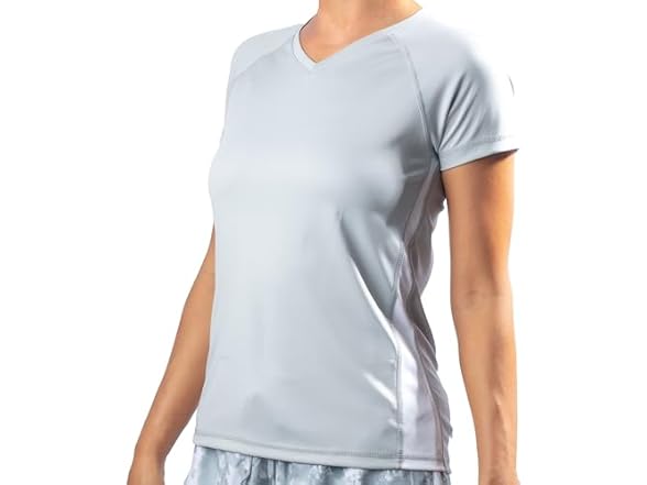 Kanu Surf Women's Rashguard Grey/White (XL)