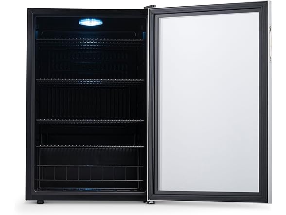 Newair Beverage Fridge w/Split Shelf - 160 Cans
