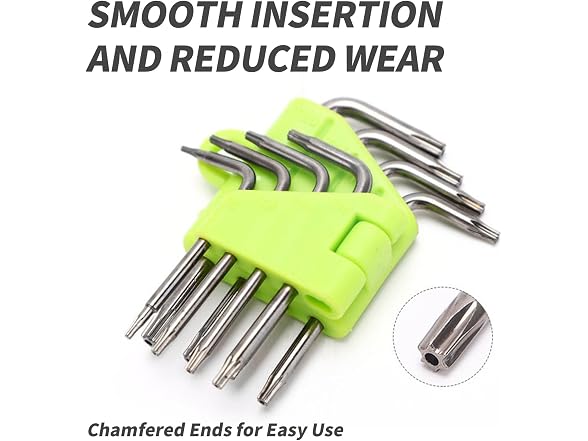 YAFIYGI CON-130 (2 Pack) 8pc Small Star Key Wrench Set