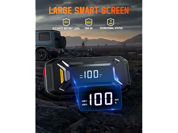 Acomount Portable Jump Starter