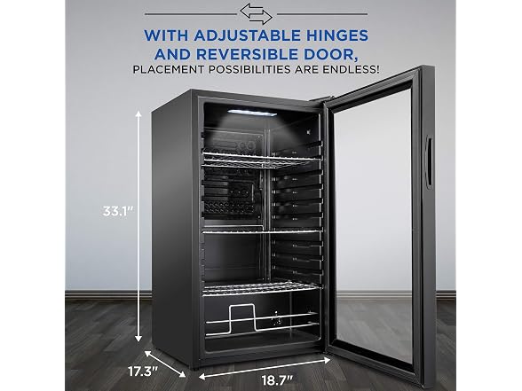 Ivation 126 Can Beverage Refrigerator
