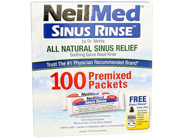 Neilmed Sinus Kit Refills Size 100ct