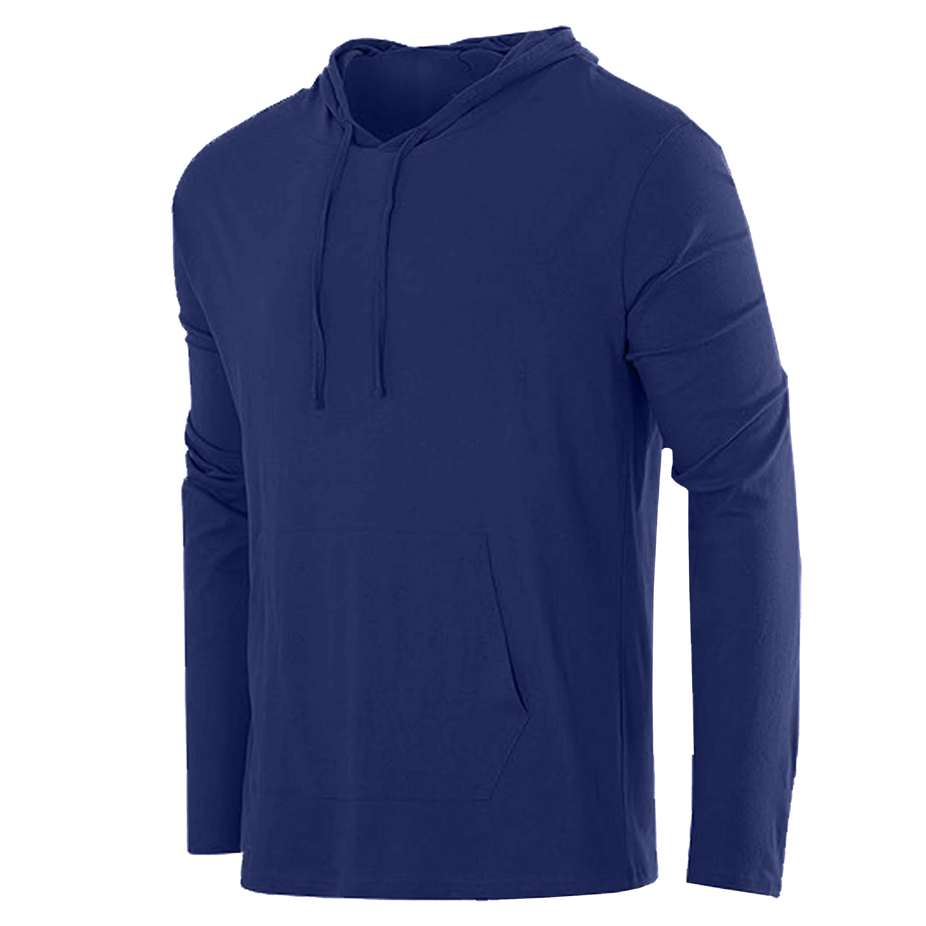 3Pk Asst Mens Cotton Pullover Hoodie - Gallery 17