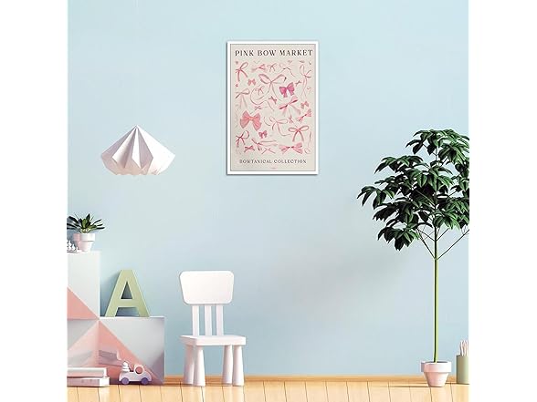 Dcvjiy Trendy Canvas Pink Bow