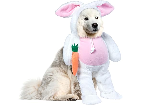 Rubies Walking Bunny Pet Costume for Dogs or Cats, Small
