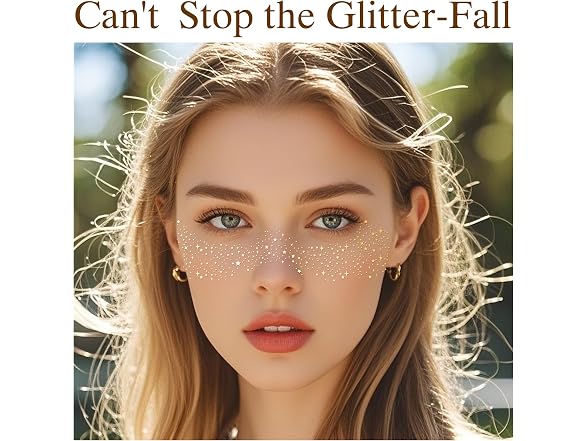 Diesetsr Glitter Freckles Face Tattoo
