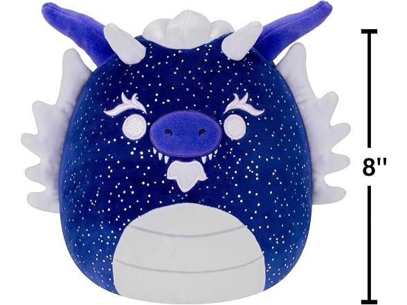 Squishmallows Original 8in Adopt Me Midnight Dragon Plush