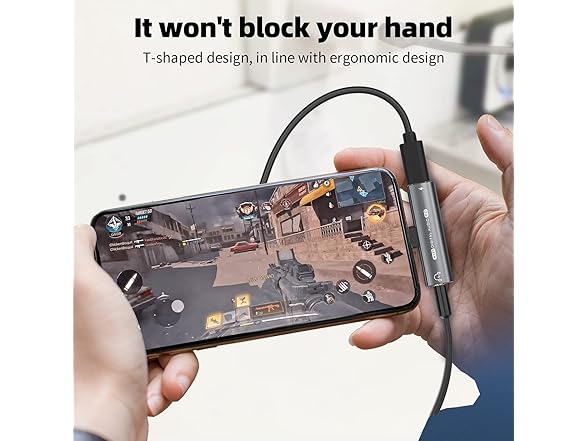 USB C to 3.5mm Headphone and Charger