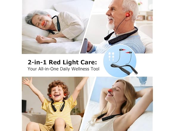 ROLRAFIC Red Light Therapy for Nose