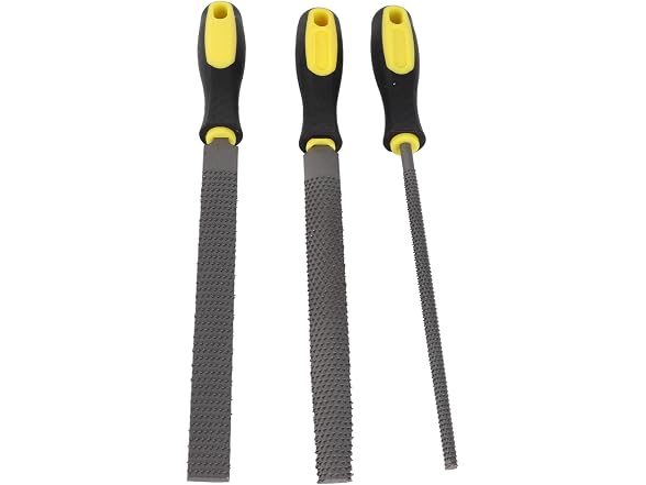 Adfaga CON-91 3 Piece Wood Rasp File Set