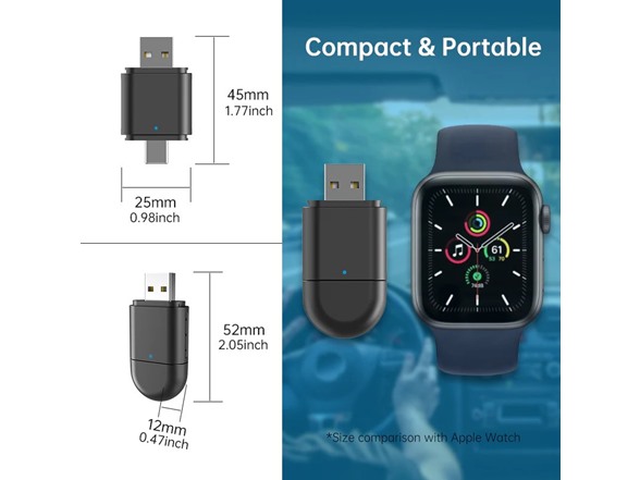 Wireless CarPlay & Android Auto Adapter