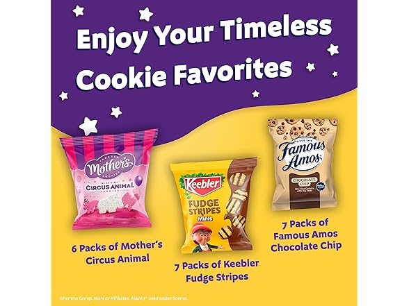 20PK Assorted Cookie Classics Variety Pack