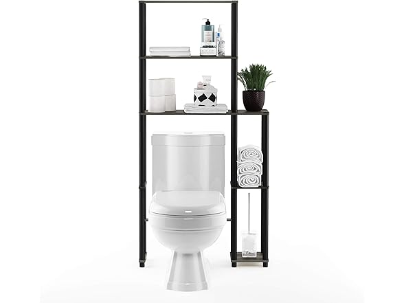 Furinno Turn-N-Tube Over The Toilet Storage