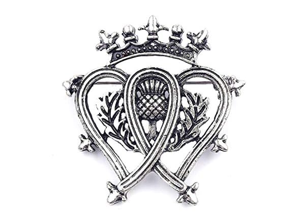 Traditional Scottish Luckenbooth Brooch Pin
