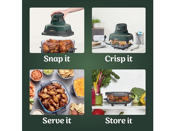Ninja Crispi 5-in-1 Glass Air Fryer