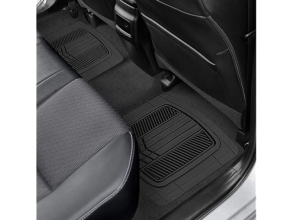 MOTOR TREND DualFlex™ Rubber Car Floor Mat