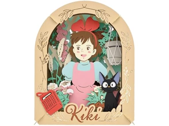 Ensky - Kiki's Delivery Service - Kiki, Paper Theater Craft