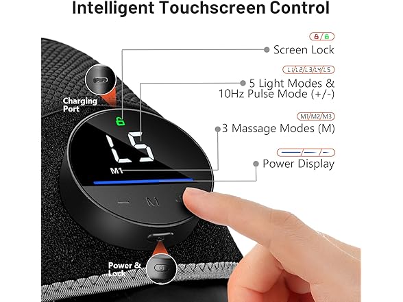 Red Light Therapy Vibration Massage