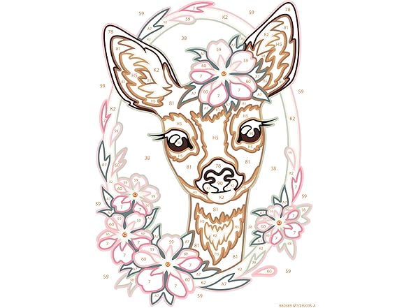 Ravensburger CreArt Delightful Deer Paint by Numbers