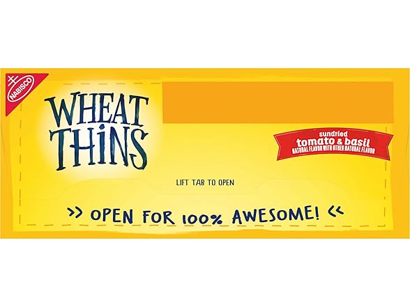 Wheat Thins Sundried Tomato & Basil Snacks