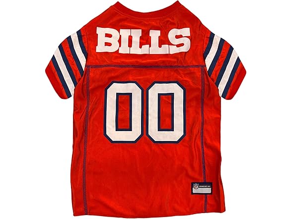Pets First NFL Buffalo Bills Color Rush Dog Jersey