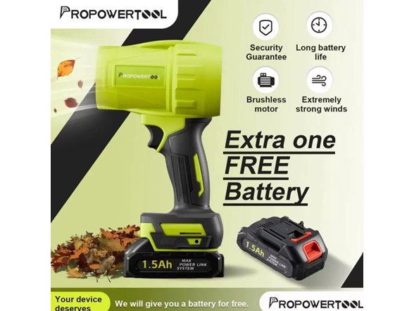 PROPOWERTOOL Brushless Leaf Blower