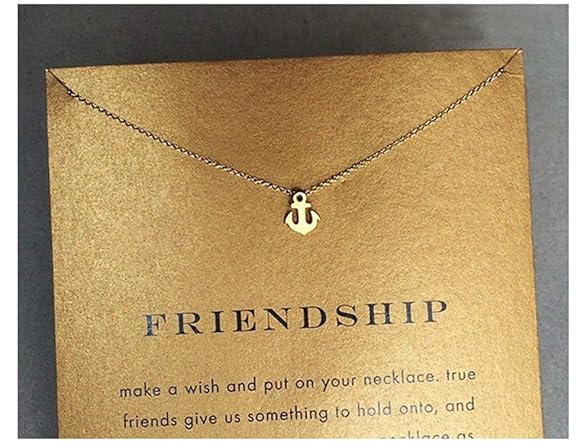 Hundred River Friendship Anchor Necklace