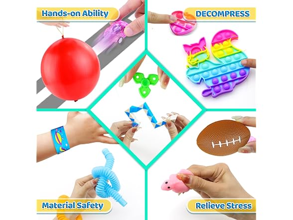 Erosbon 135pcs Party Favors for Kids - Gallery 4