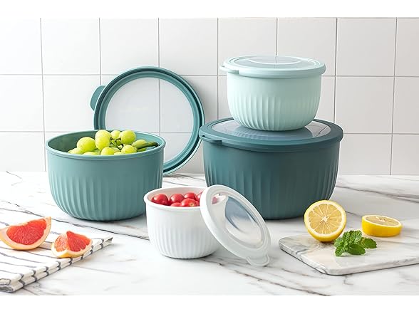 COOK WITH COLOR Plastic Mixing Bowl