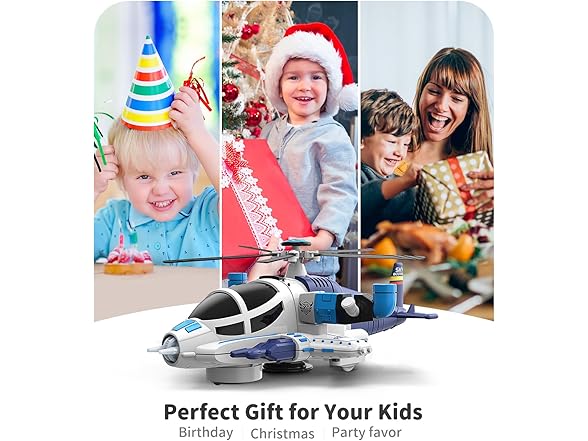 Kids Helicopter Toy with Lights & Sound