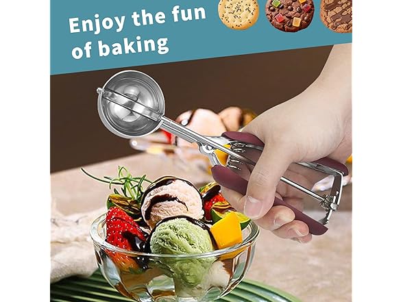 3Pcs Ice Cream/Cookie Scoop
