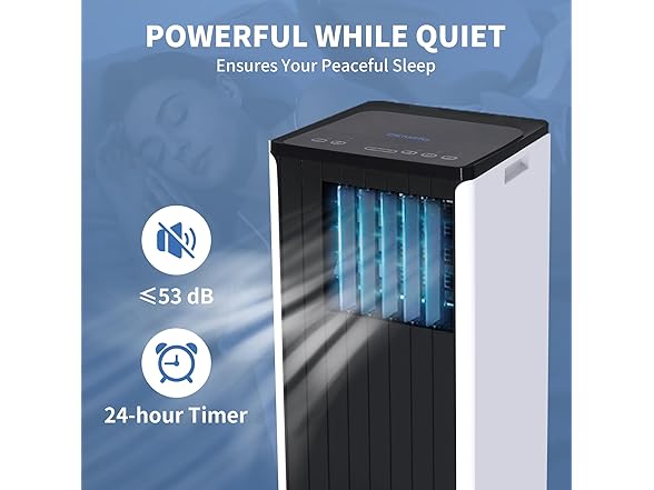 DENBIG 8000 BTU/ 350 sqft DENBIG Portable Air Conditioner