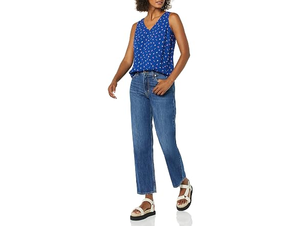 Amazon Essentials Women Regular-Fit V Neck Top