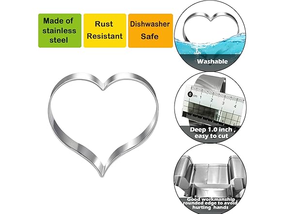 LUBTOSMN Shamrock Easter Cookie Cutter