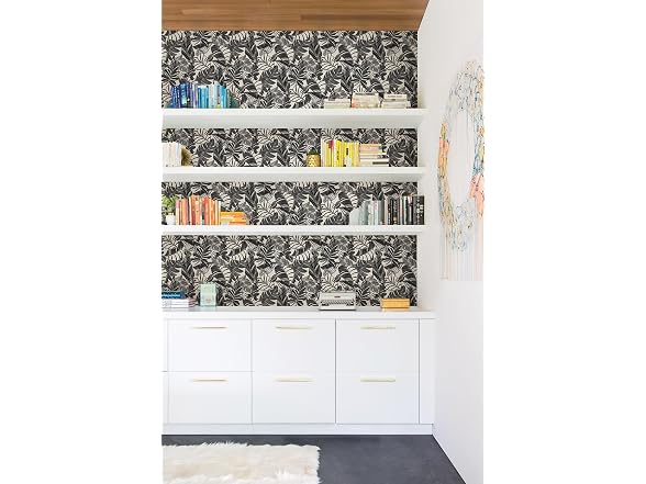 Pindo Wood Cut Palm Stick Wallpaper