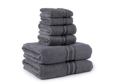 $29.99, Was $44.99, 33% Off! Noble House (6 or 12pc) Cotton Towel Set dealfomo