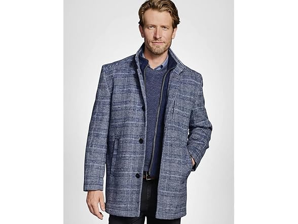  Johnston & Murphy Wool Car Coat