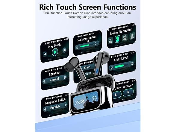 ZIUTY Wireless Earbuds Bluetooth Headphones