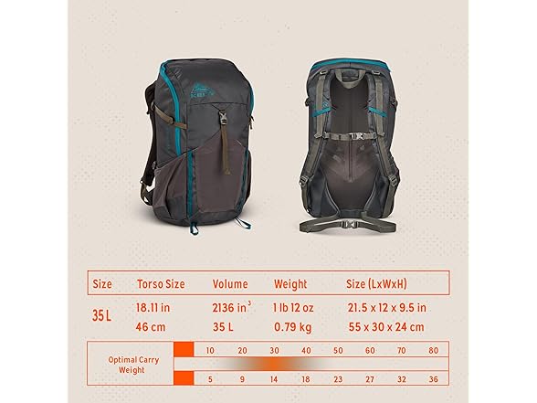 Kelty Asher Backpack (35L Beluga)