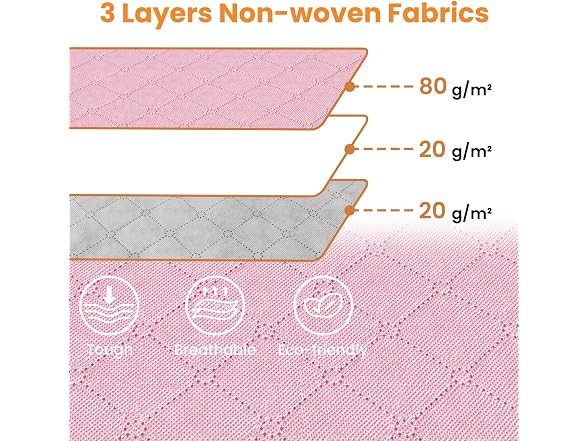 Fab totes 90L Pink 10 Pack Storage Bags