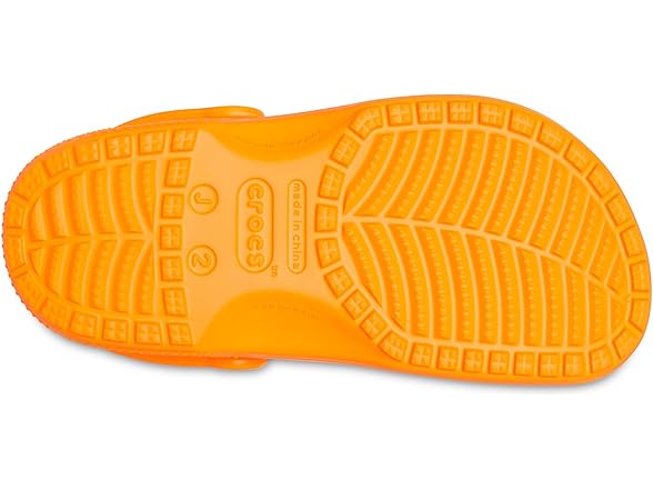 Crocs Classic Kids Clog Orange Zing