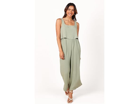 Petal & Pup (XL) Eleanor Cropped Top Black