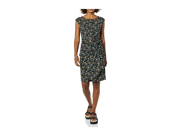 Black, Ditsy Floral