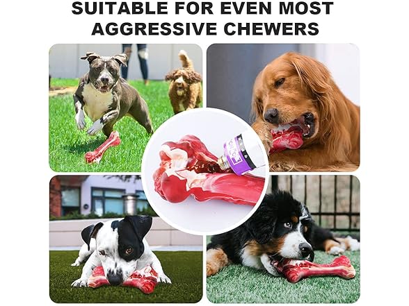 Dog Toys Aggressive Chewers Simulated Bone Dog Toys
