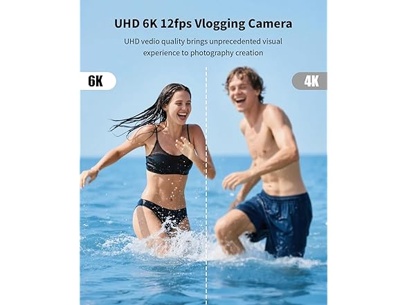 FLATIC Digital Camera | 6K | 75MP