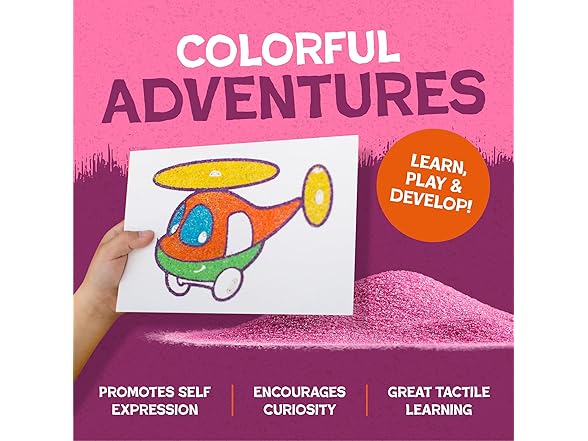 Hygloss Colored Sand for Crafts - 1 lb Bottle, Red and Green