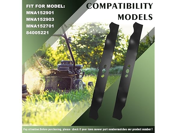 21" Lawn Mower Blade Replacement Part