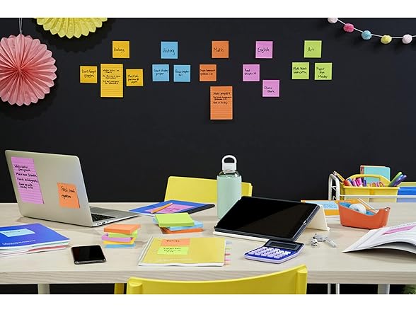 Post-it Super Sticky Notes, 3x3 in, 6 Pads