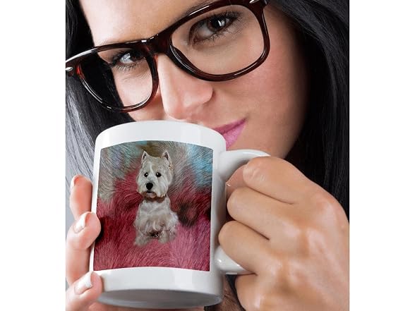 3dRose Westie 11oz Mug