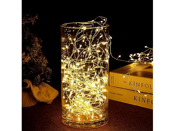 YUANYUYING 10Ft Fairy Lights with Remote